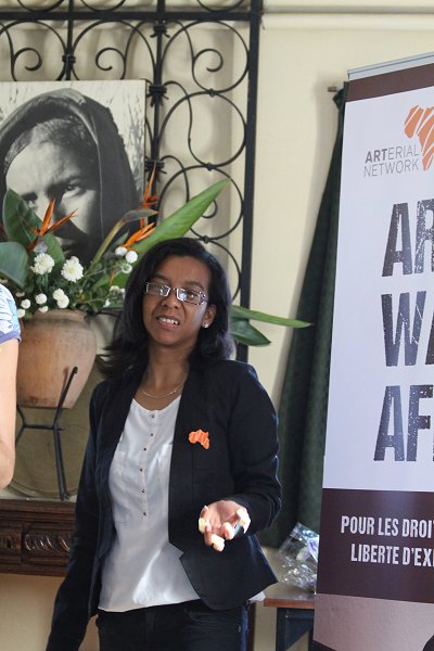 ART WATCH AFRICA - 20/21/22 novembre 2014 - Formation en droits artistiques et culturels, Villa Ben Smen, Alger.