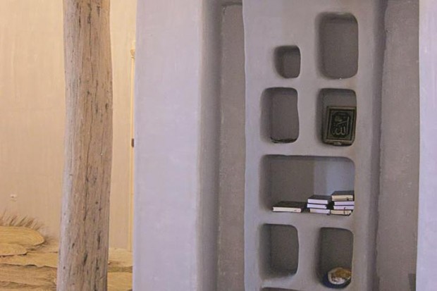 Vu à Aghribs (Tizi Ouzou)  -  Une mosquée dans la tradition algérienne