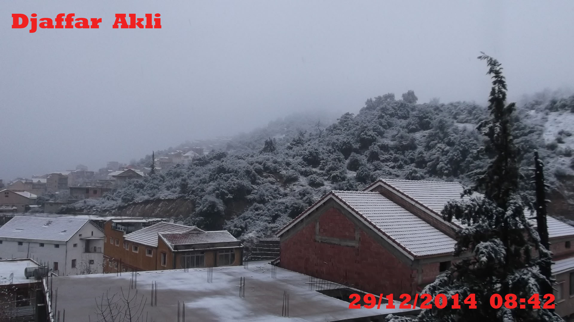 Bouzeguene sous la neige