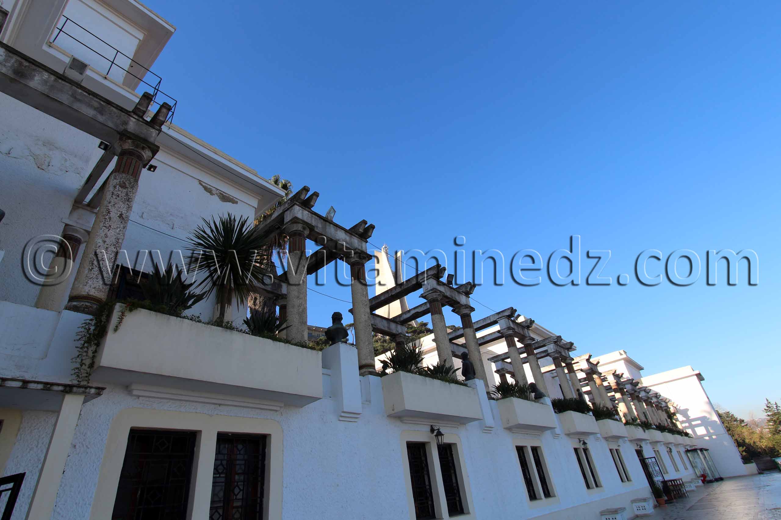 Terasse Musée des Beaux Arts d'Alger