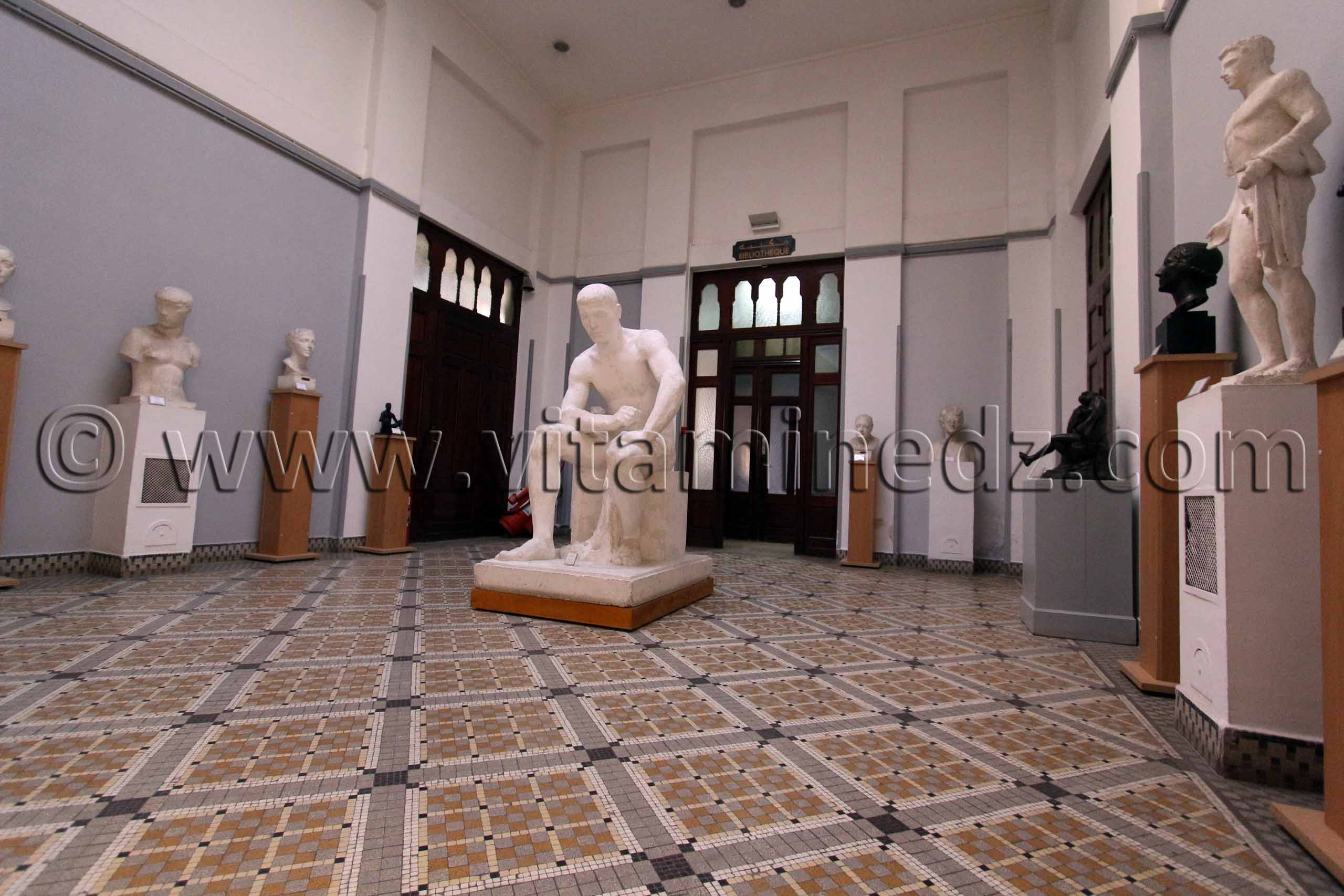 Salle des sculptures Musée des Beaux Arts d'Alger