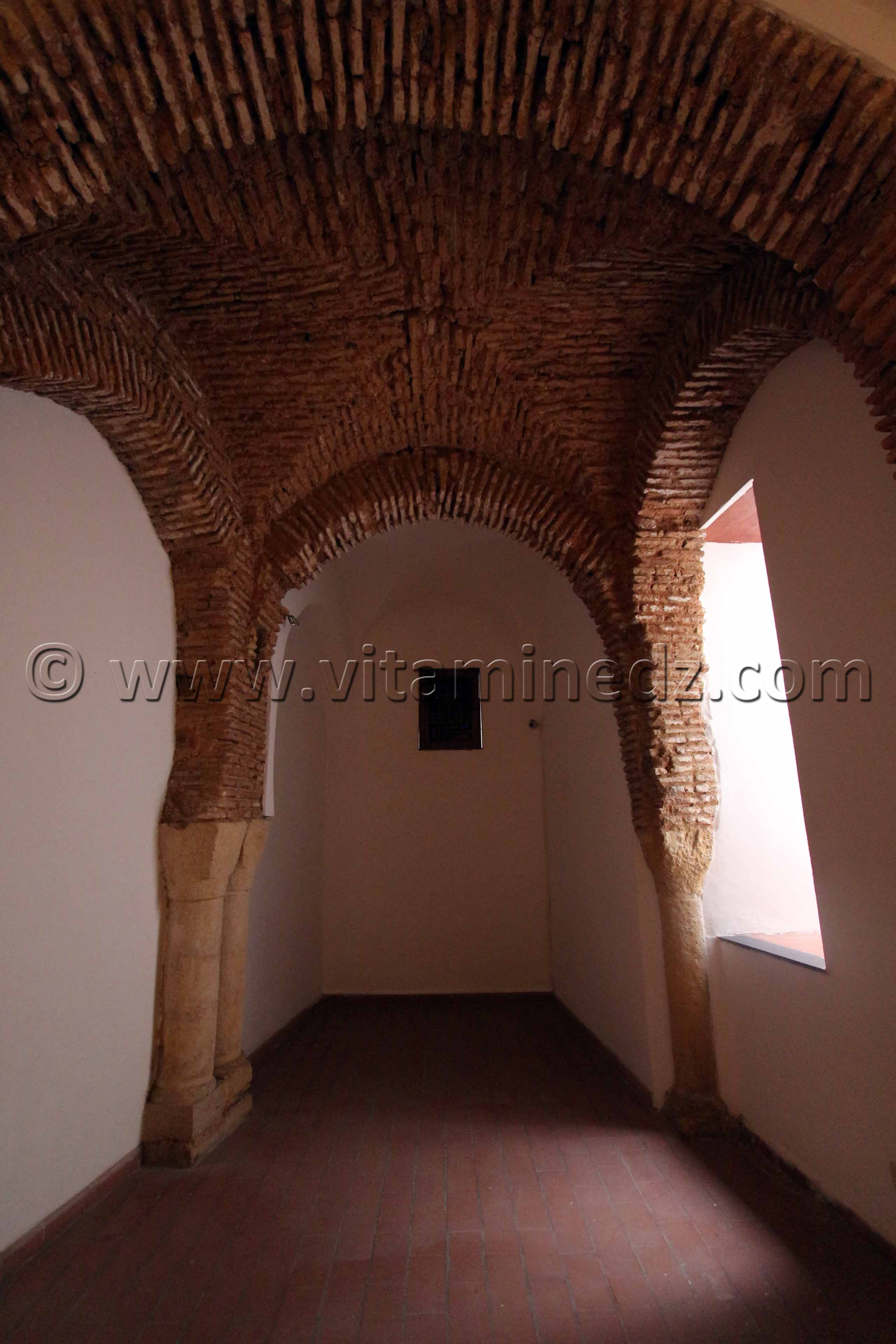 Arcades d'origine au Palais du Rais (Bastion 23) à Alger