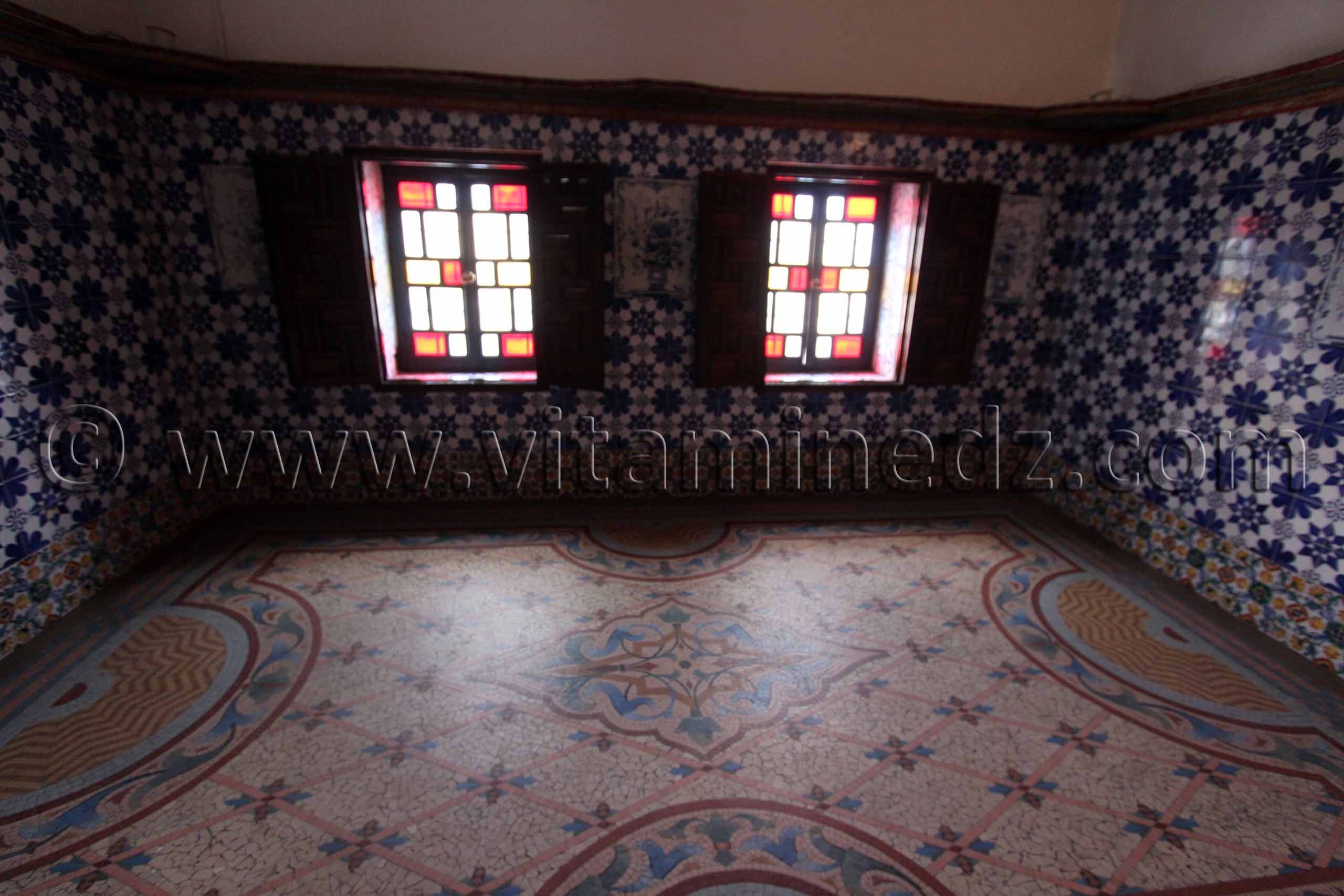 Faience et mosaiques au Palais du Rais (Bastion 23) à Alger