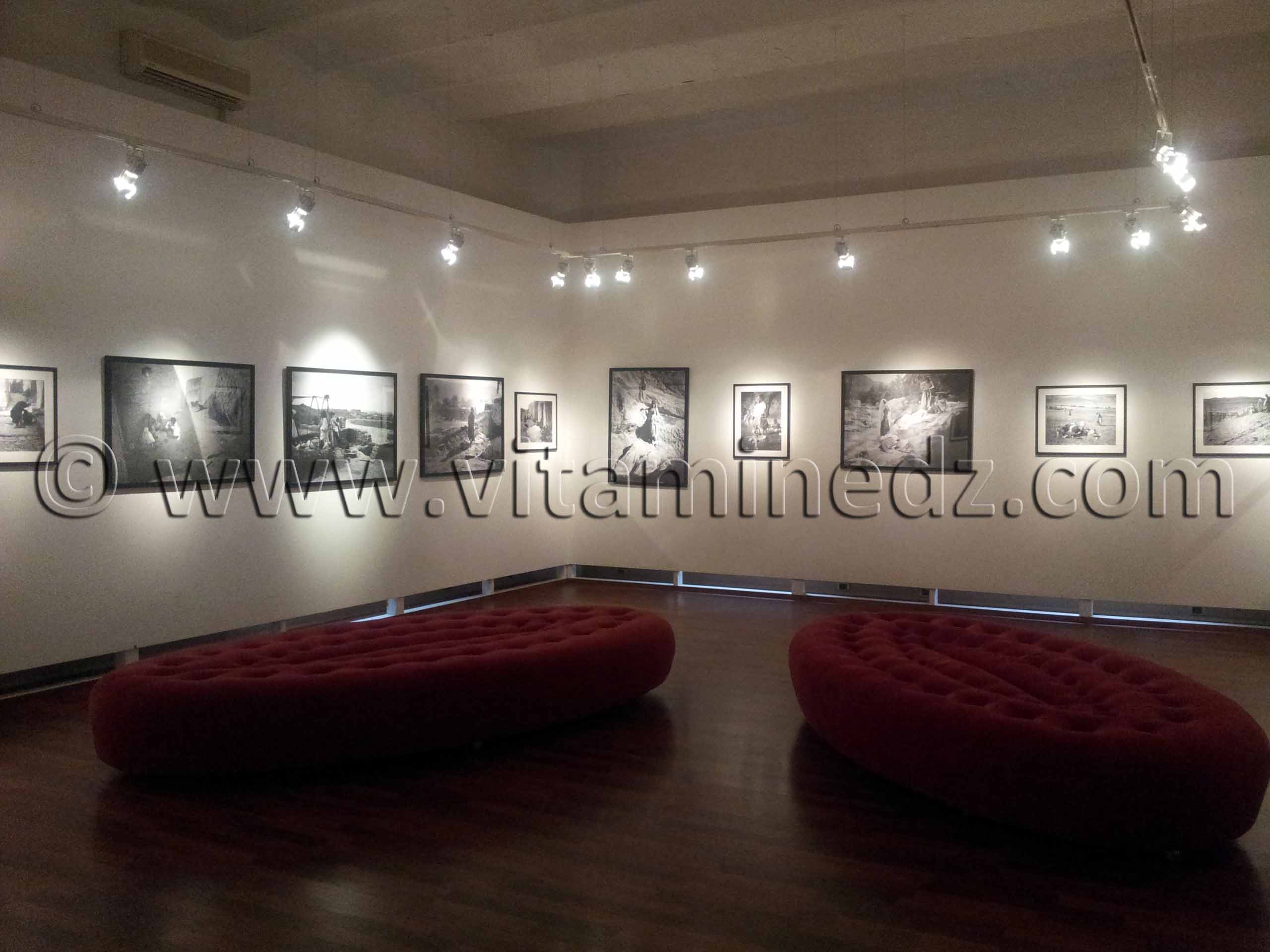 George Gasté à Bousaada, Expo à l'institut français d'Alger