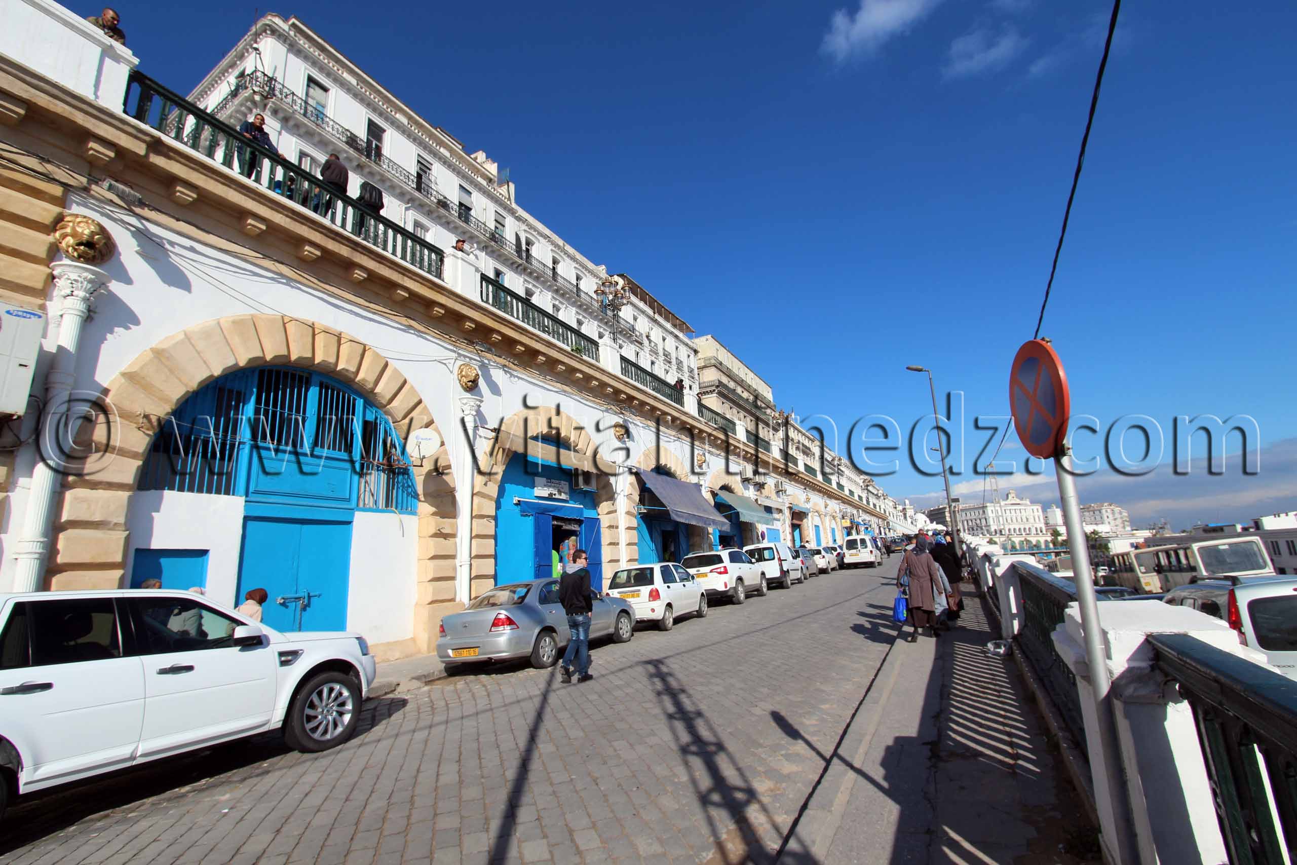 Alger, Arcades, rampe chasseloup laubat