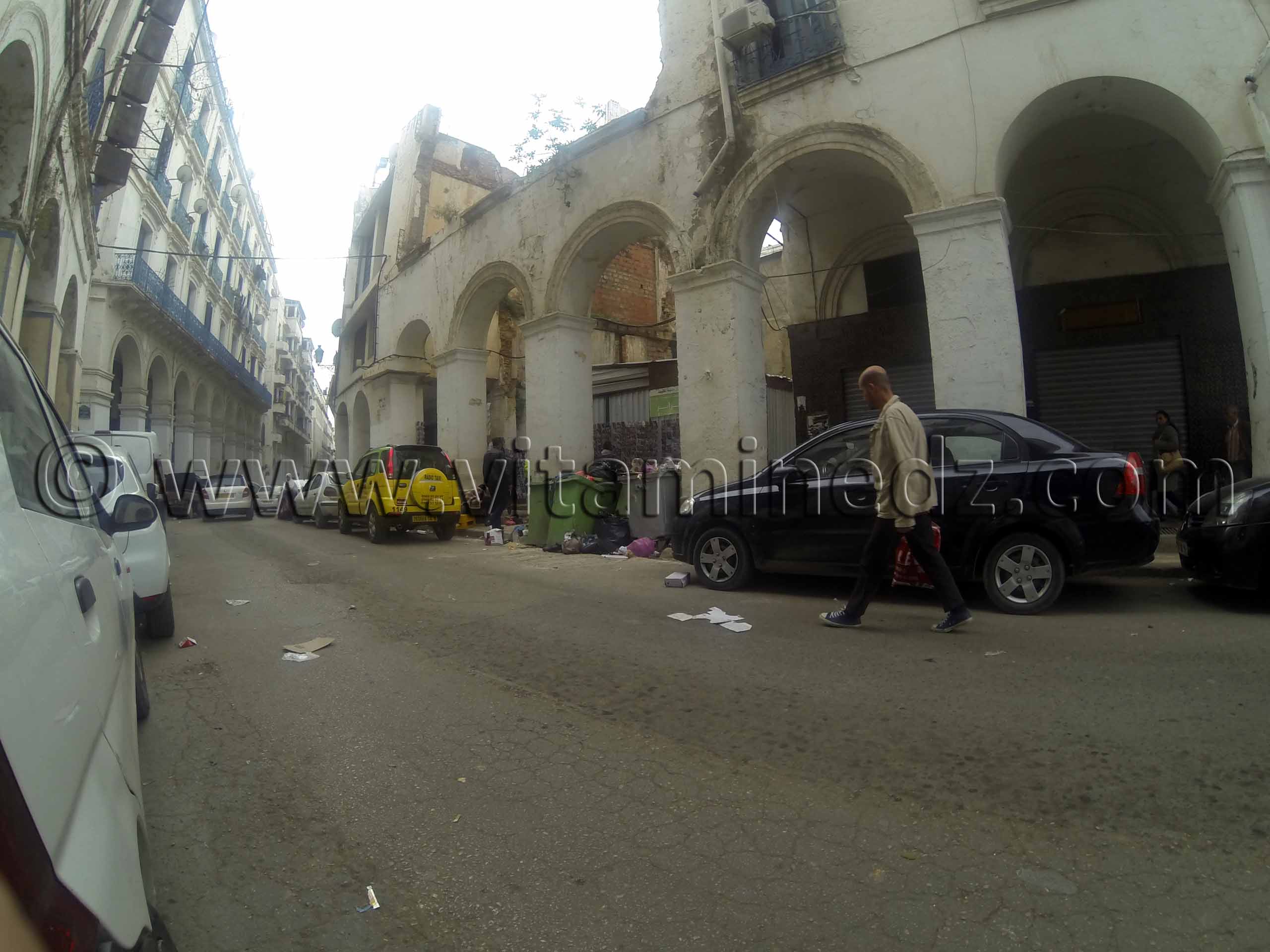 Arcades rue Bab azzoun, Patrimoine immobilier algérois