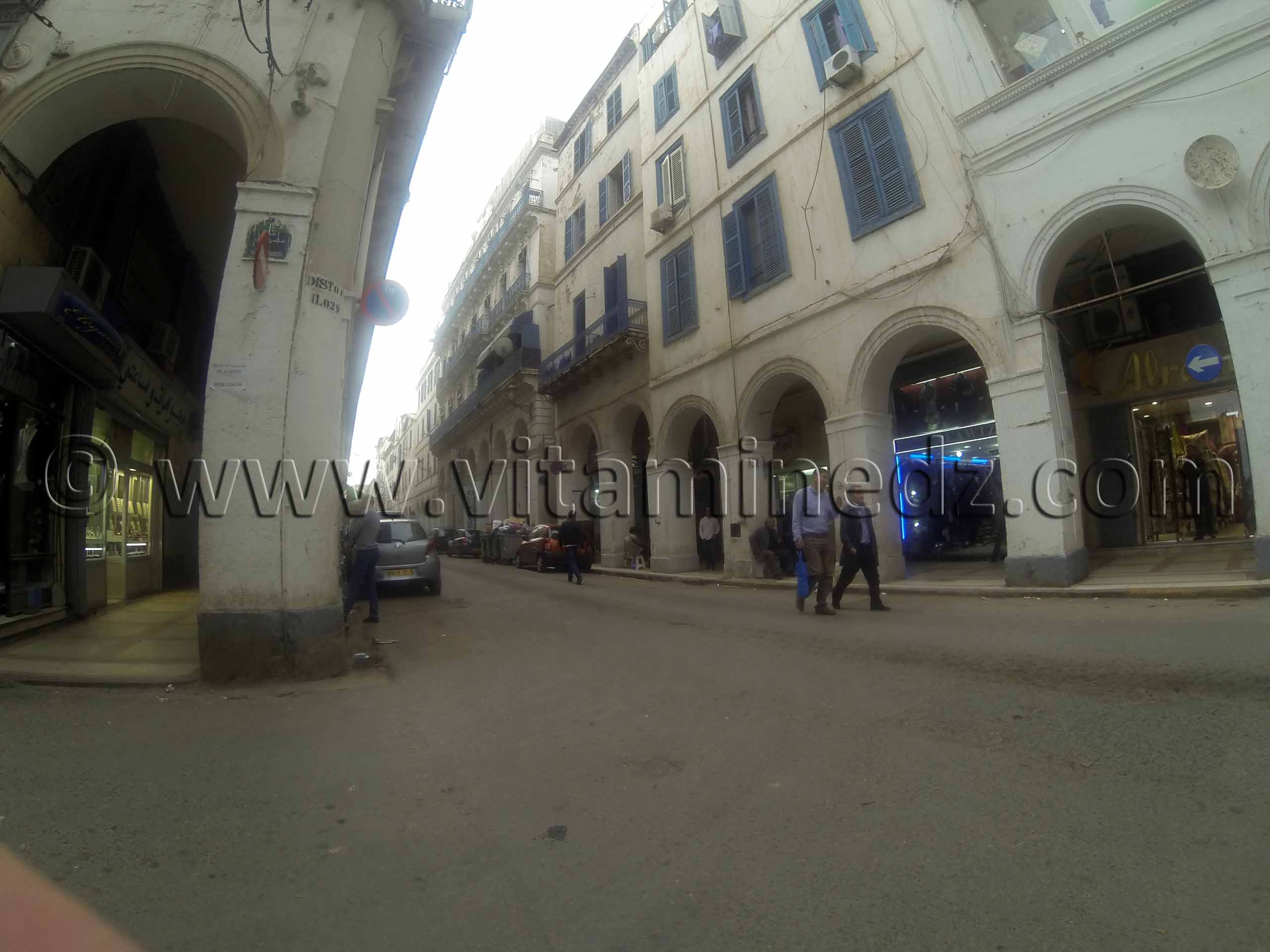 Arcades rue Bab azzoun, Patrimoine immobilier algérois