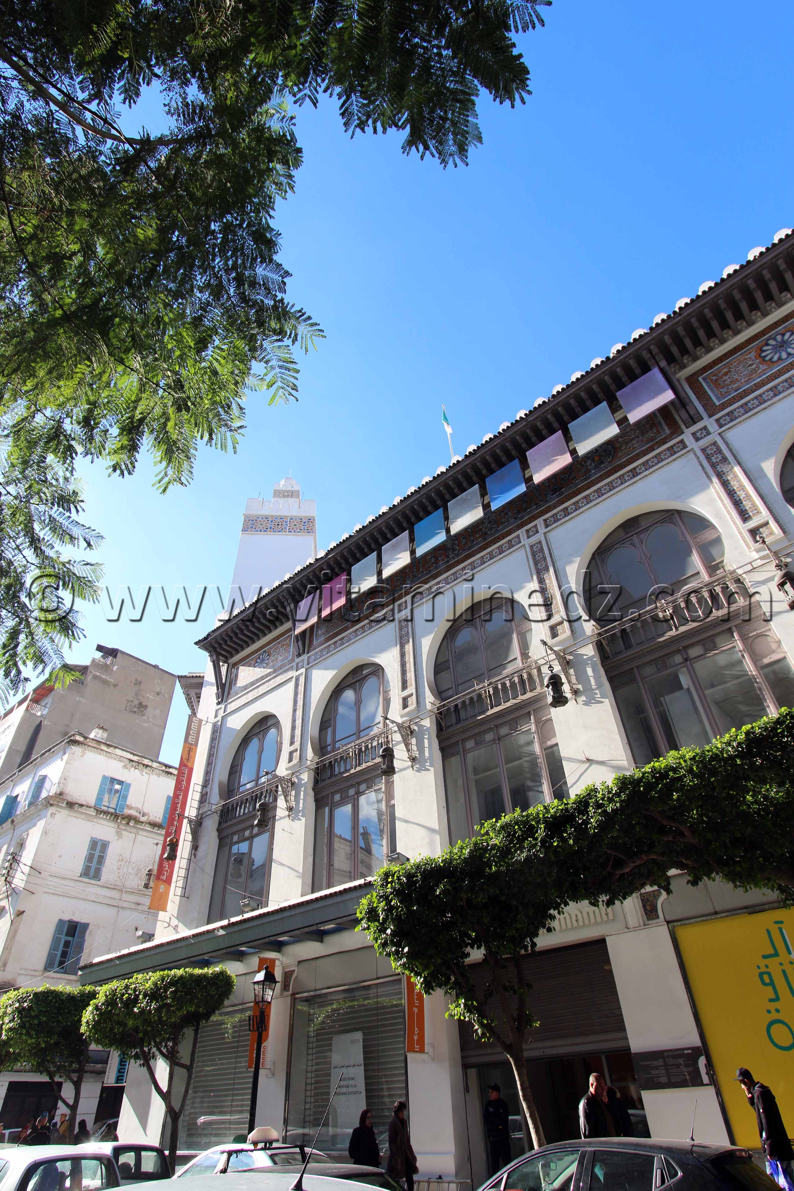 Ancienne galeries aujourdhui musée d'art Moderne