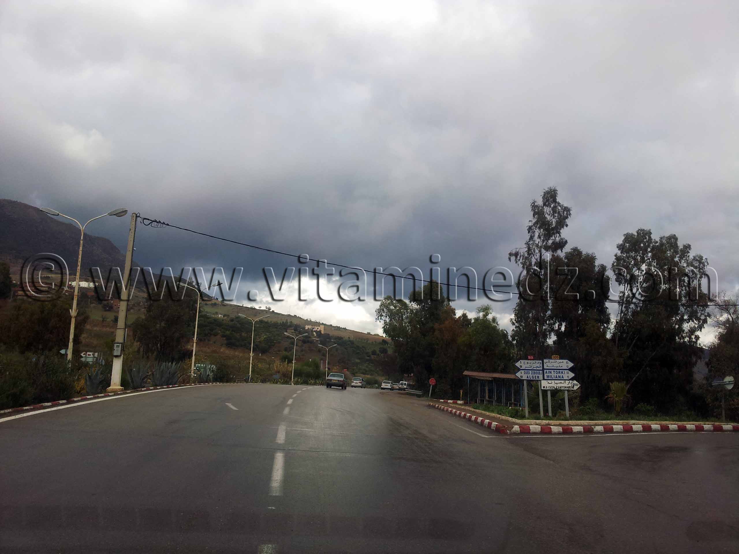 RN4 Ain Torki Miliana, Wilaya de Ain Defla