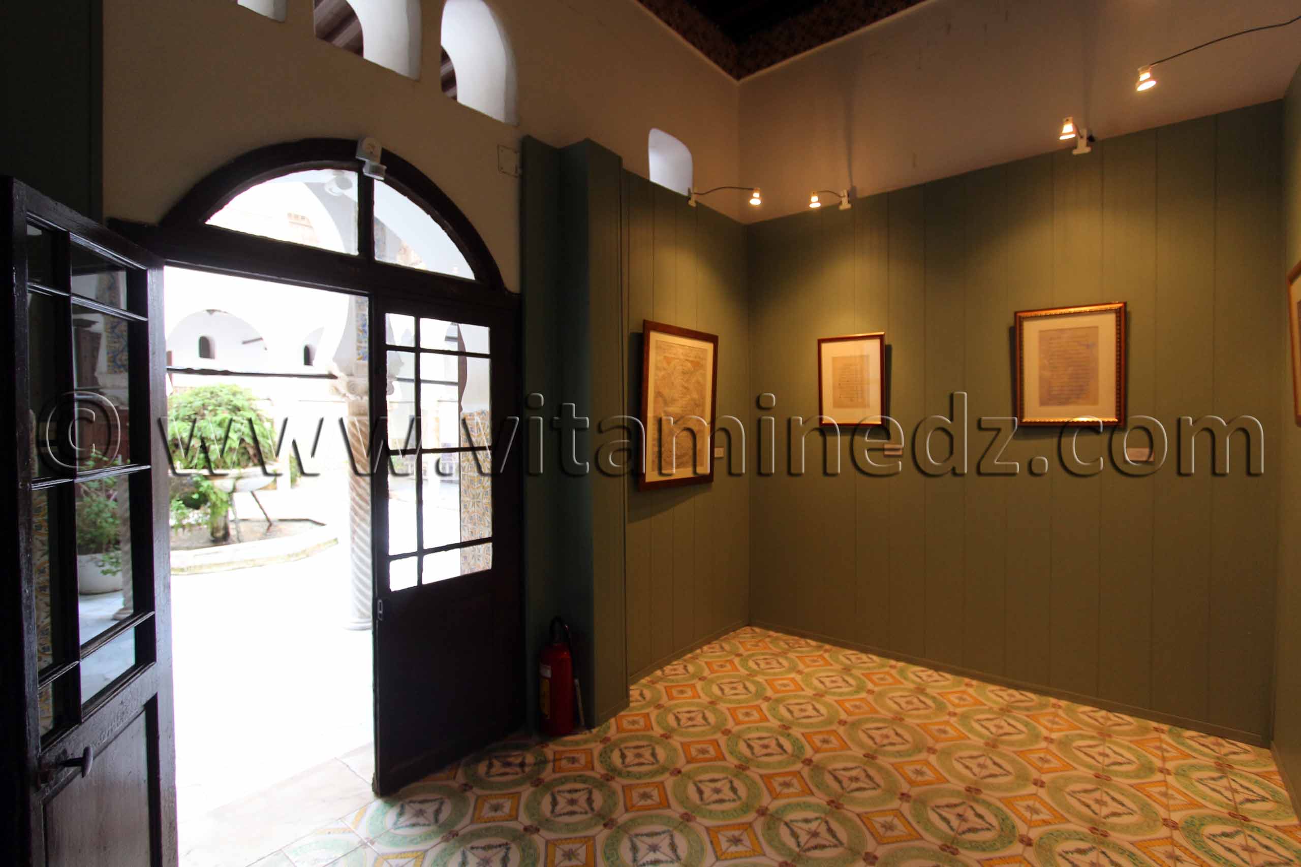 Musée National de l'enluminure, de la miniature et de la calligraphie au Palais Dar Mustapha Pacha, Casbah, Alger