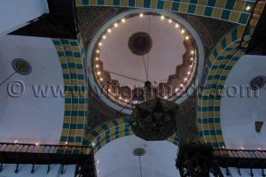 Plafond Jamaa al-Jdid ( الجامع الجديد, « nouvelle mosquée » en arabe) Mosquée de la Pêcherie.