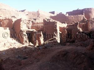 Oasis de Guentour et ses Ksour celui ci complètement détruit