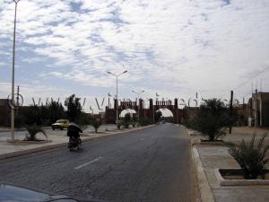 Entrée de La ville d\'Adrar (Touat)