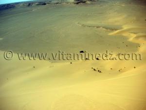 Du haut de Tingmar, La plus grande dune du Gourara (Erg Occidental)
