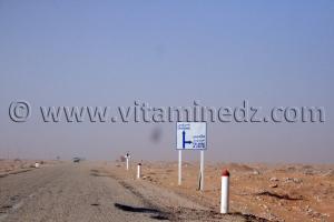Route vers Ajdir, Talmine Commune de Charouine, wilaya d\'Adrar
