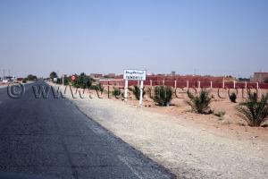 Entrée de Tamantit, Wilaya d\'Adrar