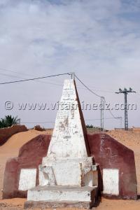 Stèle Chouhada de la Casbah, Commune de Timimoun