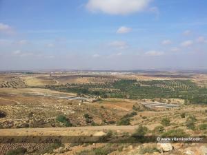 Vue de l'autoroute depuis Oujlida