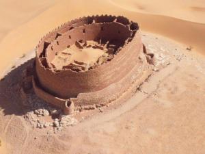 Vue aérienne de Ksar Dra'a (Région de Timimoun)