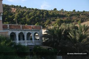 Tlemcen - Sidna Youchaa Vue sur la montagne.