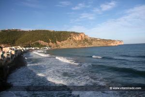 Tlemcen - Sidna Youchaa l\'automne; plage apaisante, vacances de luxe.