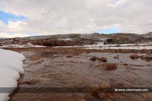 Tlemcen Ghar Boumaaza, Chutes de neige sur les hauteurs de la Wilaya (Sebdou, Tirni, Beni Smiel)
