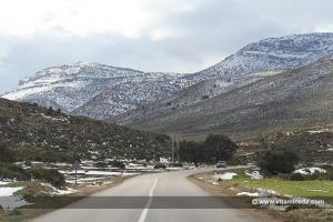 Tlemcen Chutes de neige sur les hauteurs de la Wilaya (Sebdou, Tirni, Beni Smiel)
