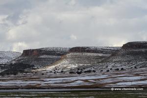 Tlemcen Chutes de neige sur les hauteurs de la Wilaya (Sebdou, Tirni, Beni Smiel)