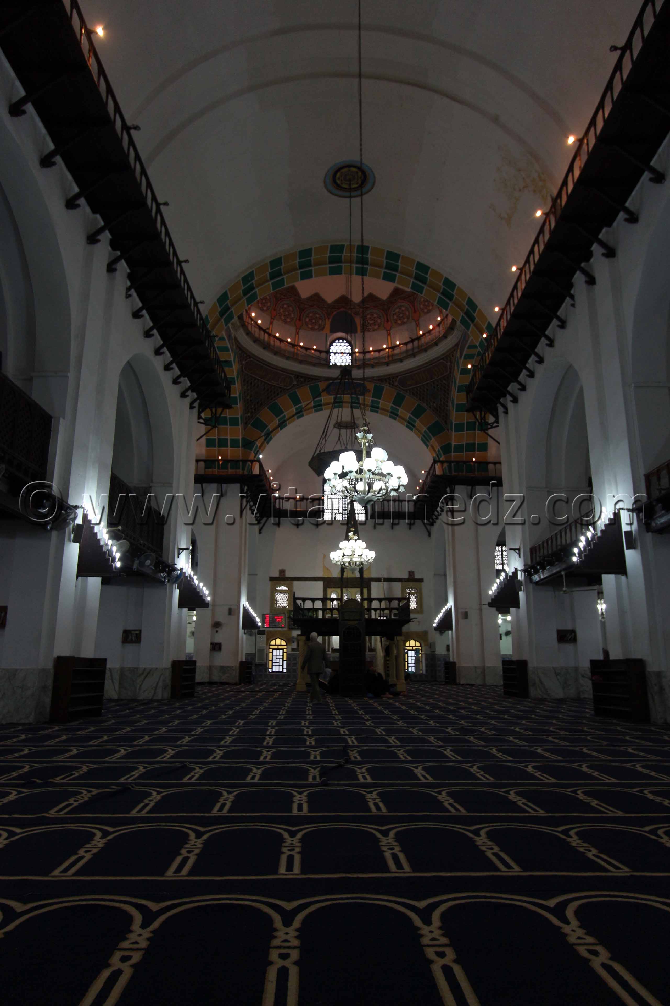 Interieur Jamaa al-Jdid ( الجامع الجديد, « nouvelle mosquée » en arabe) Mosquée de la Pêcherie.