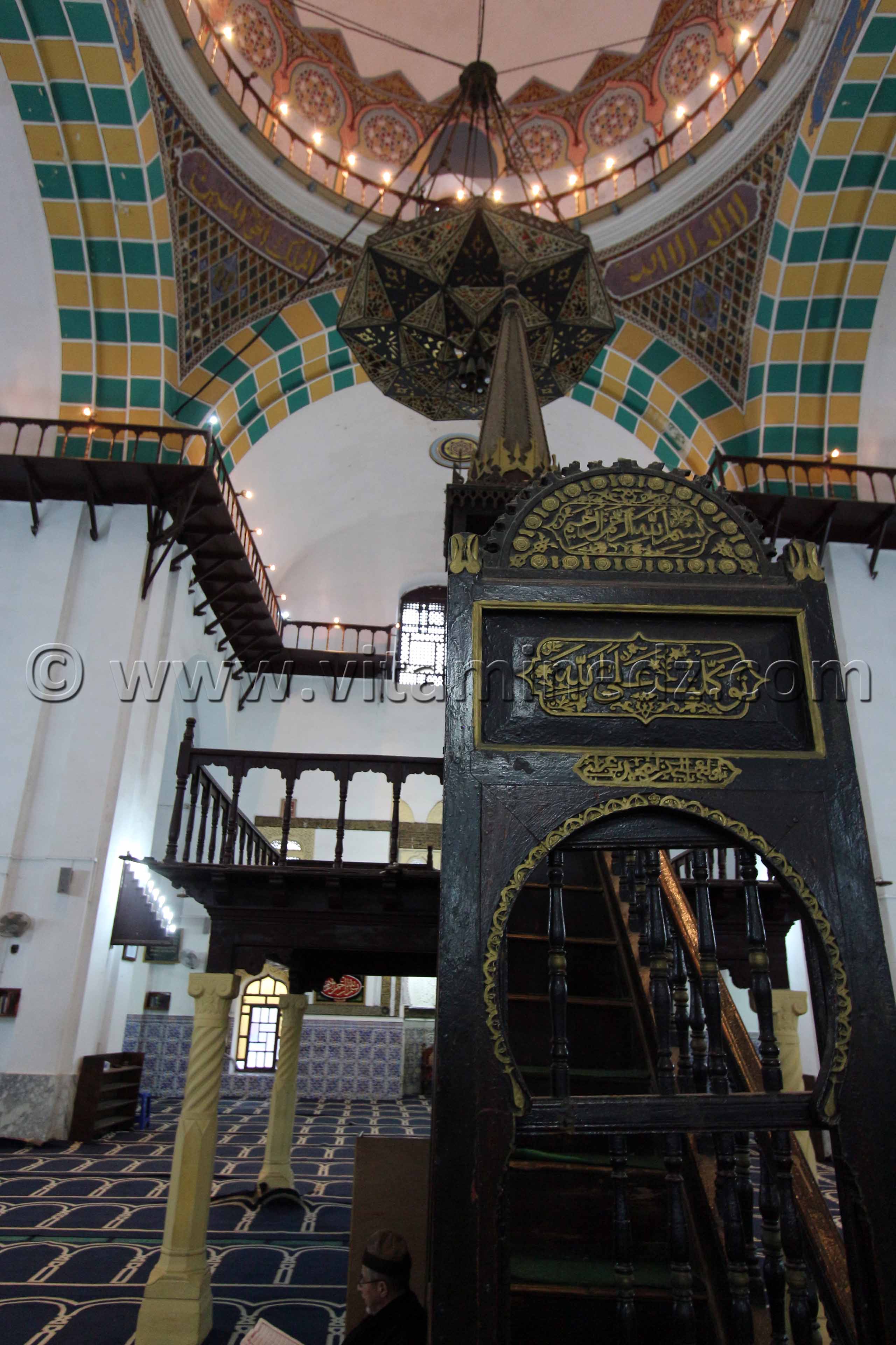 Mihrab, Jamaa al-Jdid ( الجامع الجديد, « nouvelle mosquée » en arabe) Mosquée de la Pêcherie.