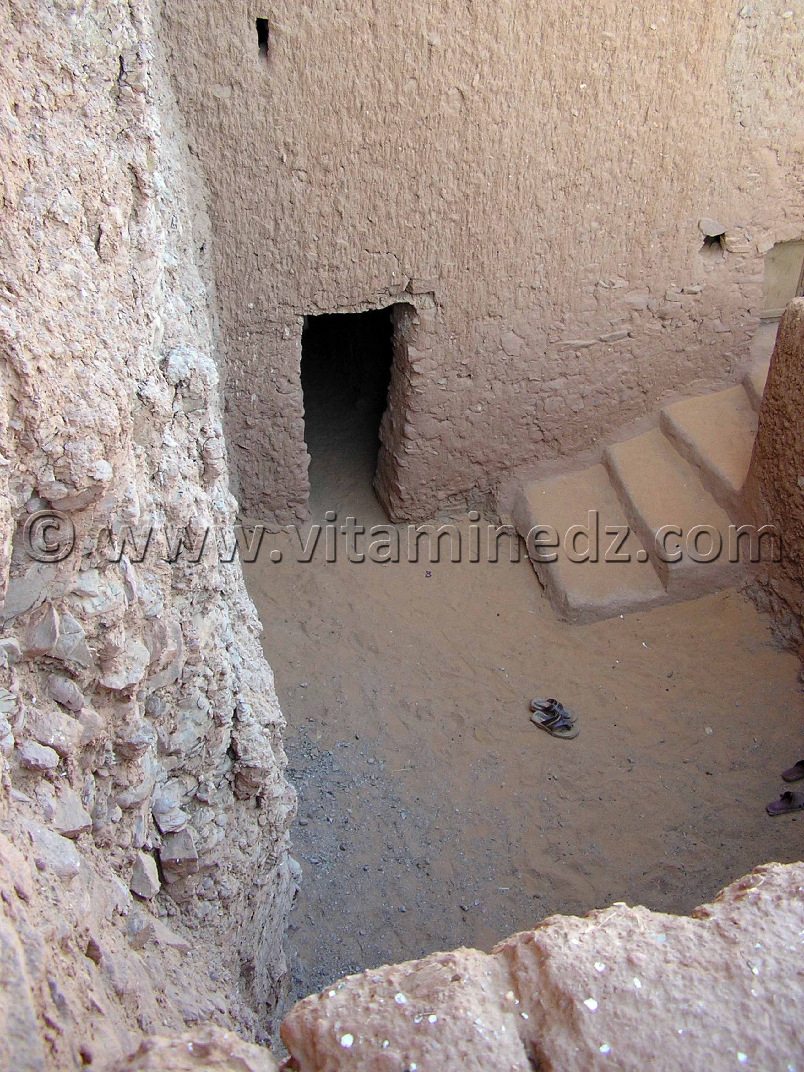 Entrée Ancienne mosquée de Guentour abandonnée aujourd'hui