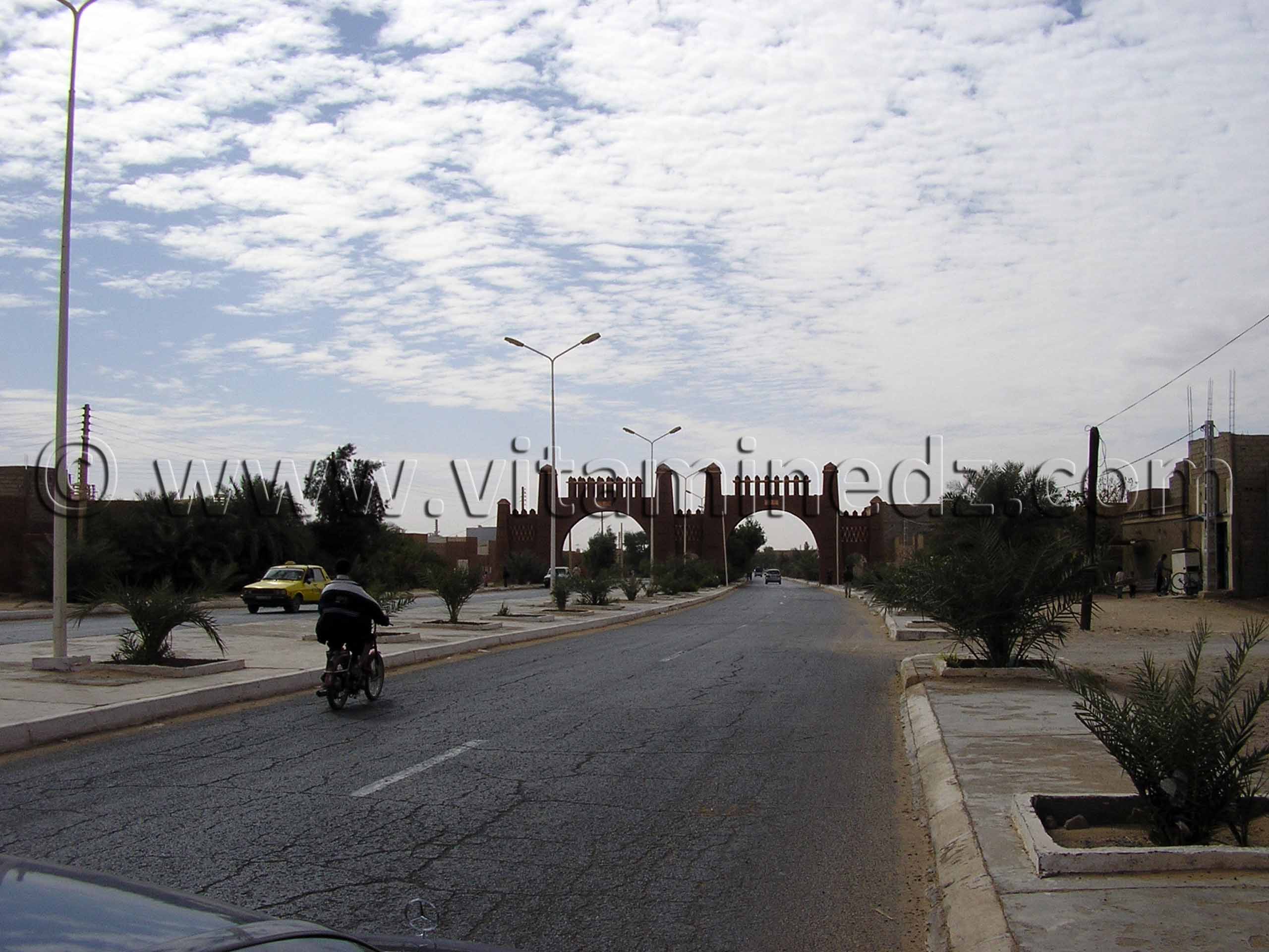 Entrée de La ville d'Adrar (Touat)