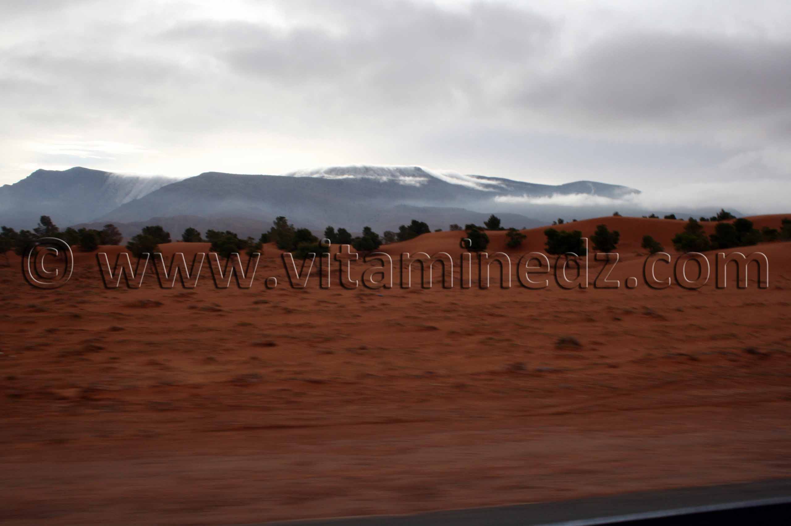 Djbel Antar, Mechria Route vers le Sud