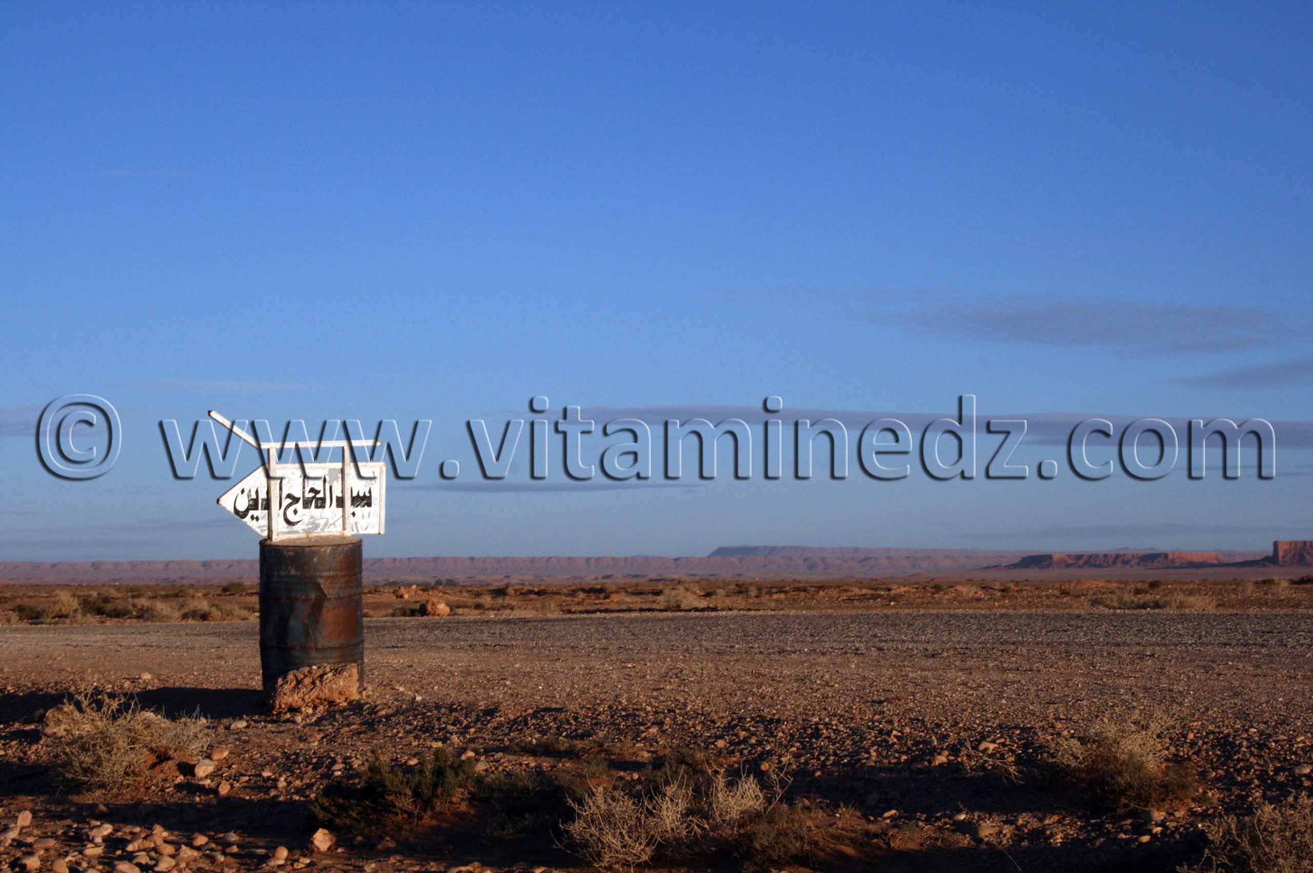 Oued Sakr Sidi El Hadj Eddine, près de Brezina (El Bayadh)
