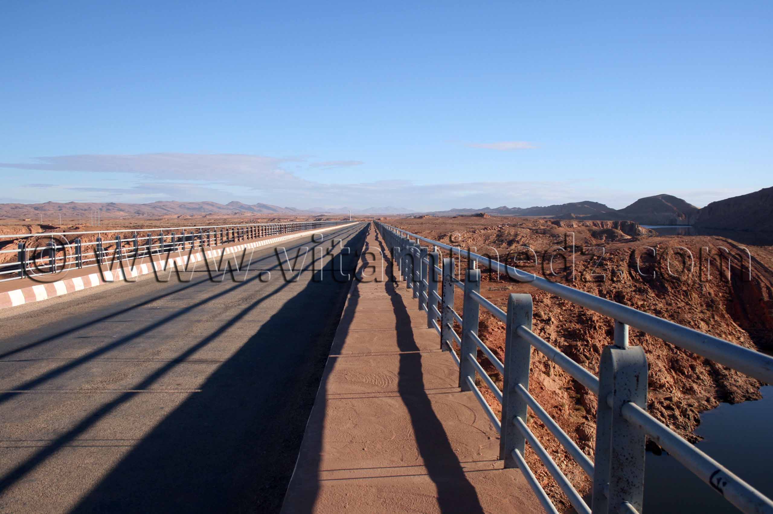 Brezina, pont du barrage