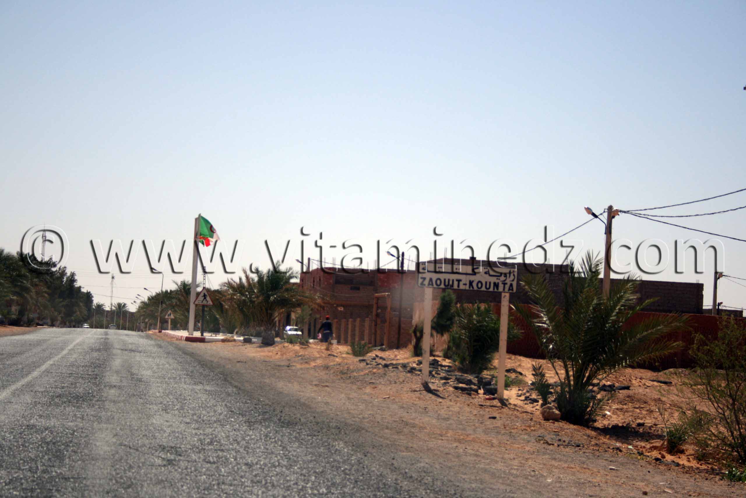 Entrée de Zaouiet Kounta, wilaya d'Adrar