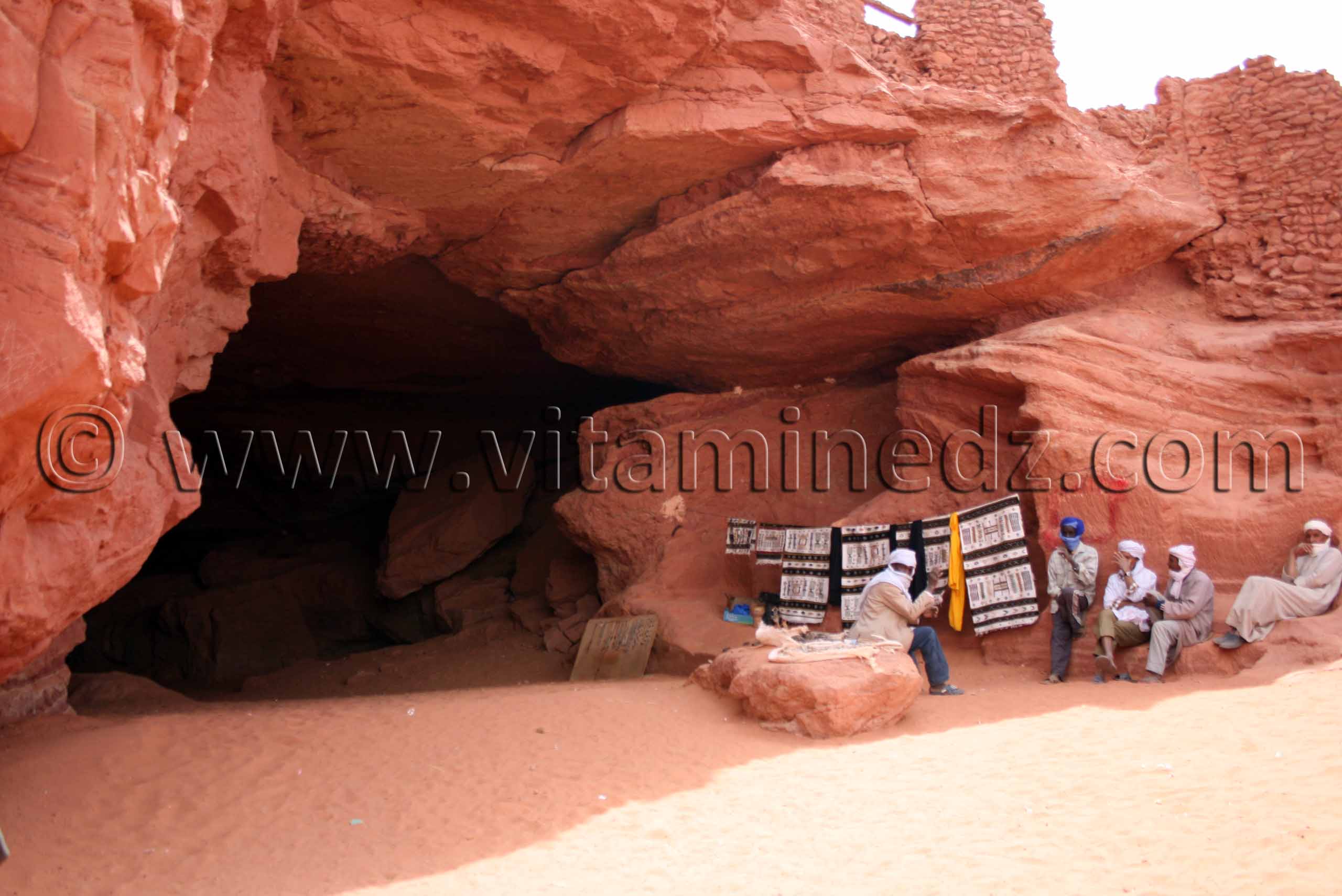 Grotte d'Ighzer, Commune de Ouled Said, wilaya d'Adrar