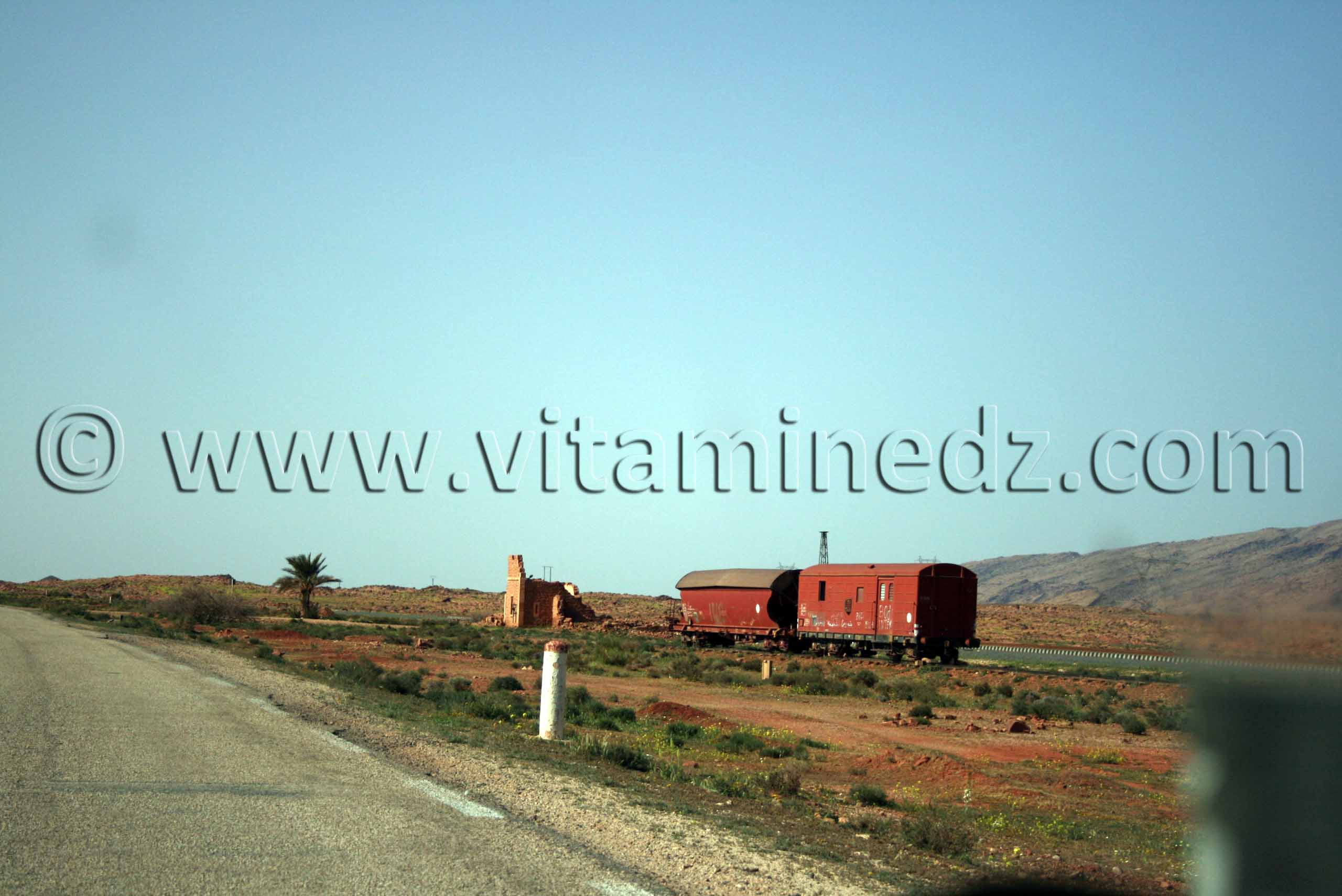 Ancienne ligne de Chemin de Fer, Wilaya de Naama