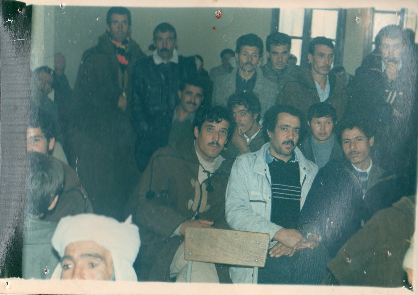 يابوس اجتماع للمناضلي حزب جبهة التحرير الوطني في عهد الحزب الواحد