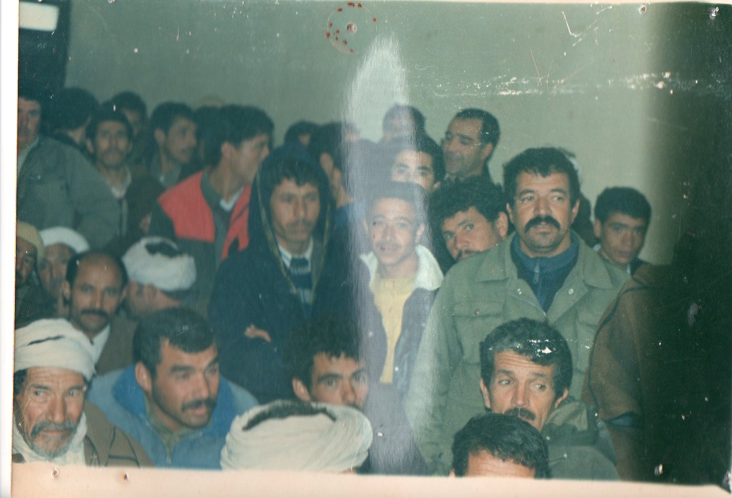 يابوس اجتماع للمناضلي حزب جبهة التحرير الوطني في عهد الحزب الواحد