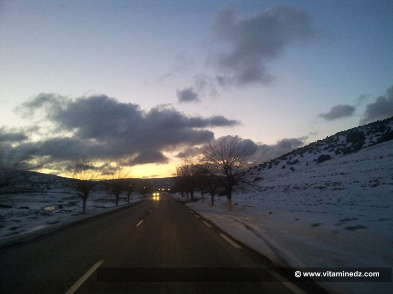 Un voyage vers le sud exceptionnel la neige à Sebdou et Laaricha ...