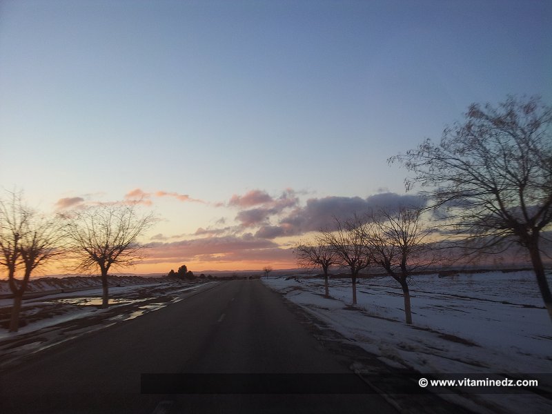 Un voyage vers le sud exceptionnel la neige à Sebdou et Laaricha ...