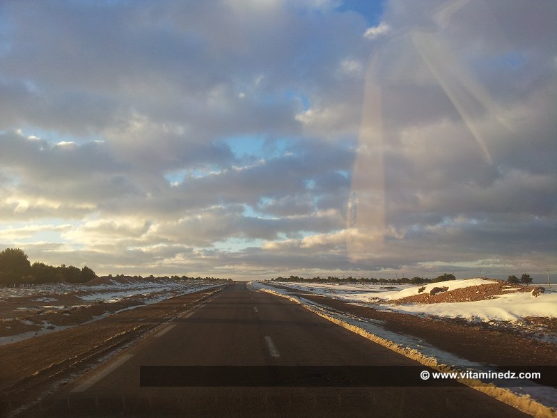 Un voyage vers le sud exceptionnel la neige à Sebdou et Laaricha ...