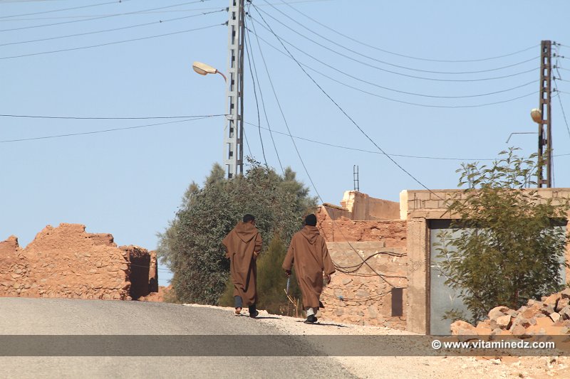 Ksar El Hadj Guelmane (commune Ouled Said, Gourara) , envahi par le béton et le parpaing