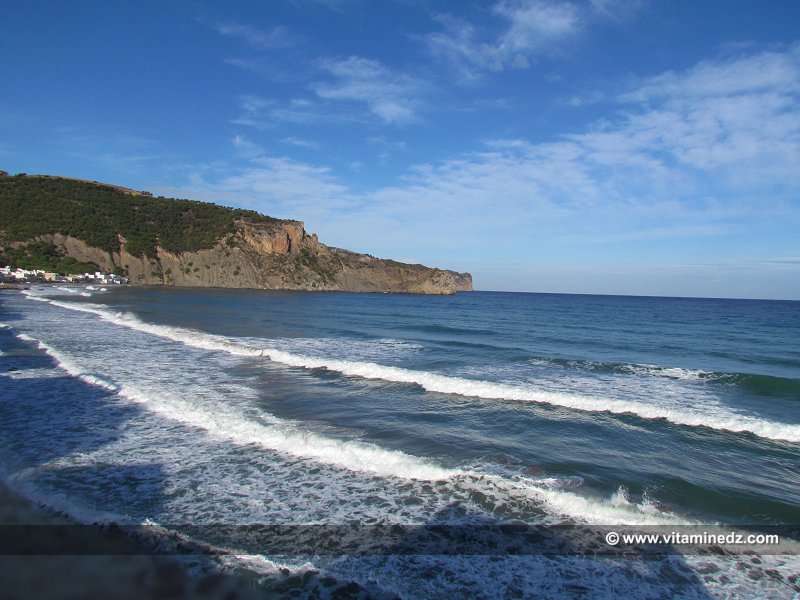 Tlemcen - Sidna Youchaa l'automne; plage apaisante, vacances de luxe.