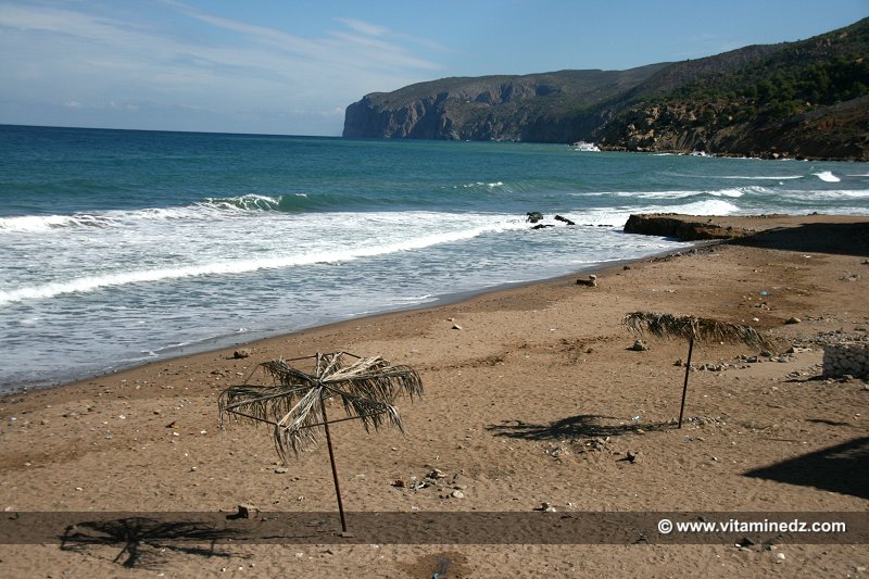 Tlemcen - Sidna Youchaa l'automne; plage apaisante, vacances de luxe.
