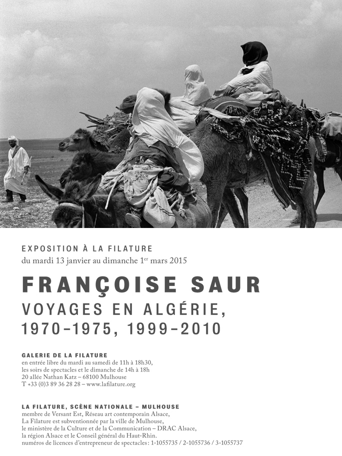 Françoise Saur, 40 ans de voyages photographiques en Algérie