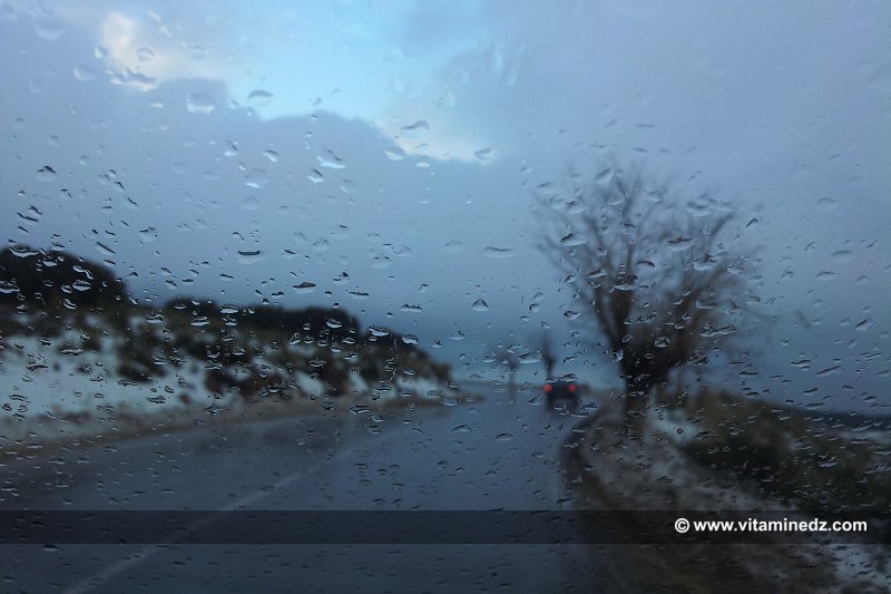 Tlemcen Chutes de neige sur les hauteurs de la Wilaya (Sebdou, Tirni, Beni Smiel)