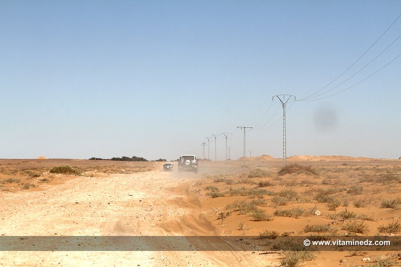 En Toyota 4X4 sur les traces des Ksour perdus du Gourara (Piste entre El Hadj Guelmane et Ksar Kaddour)