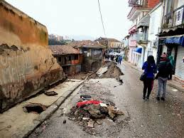 AFFAISSEMENT D’UNE ROUTE DANS LA VIEILLE VILLE DE SKIKDA: Des familles en danger permanent